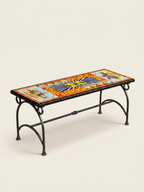 Lava Stone Bench