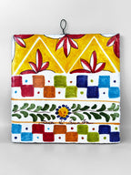 Decorative Tile with Hanging Hook