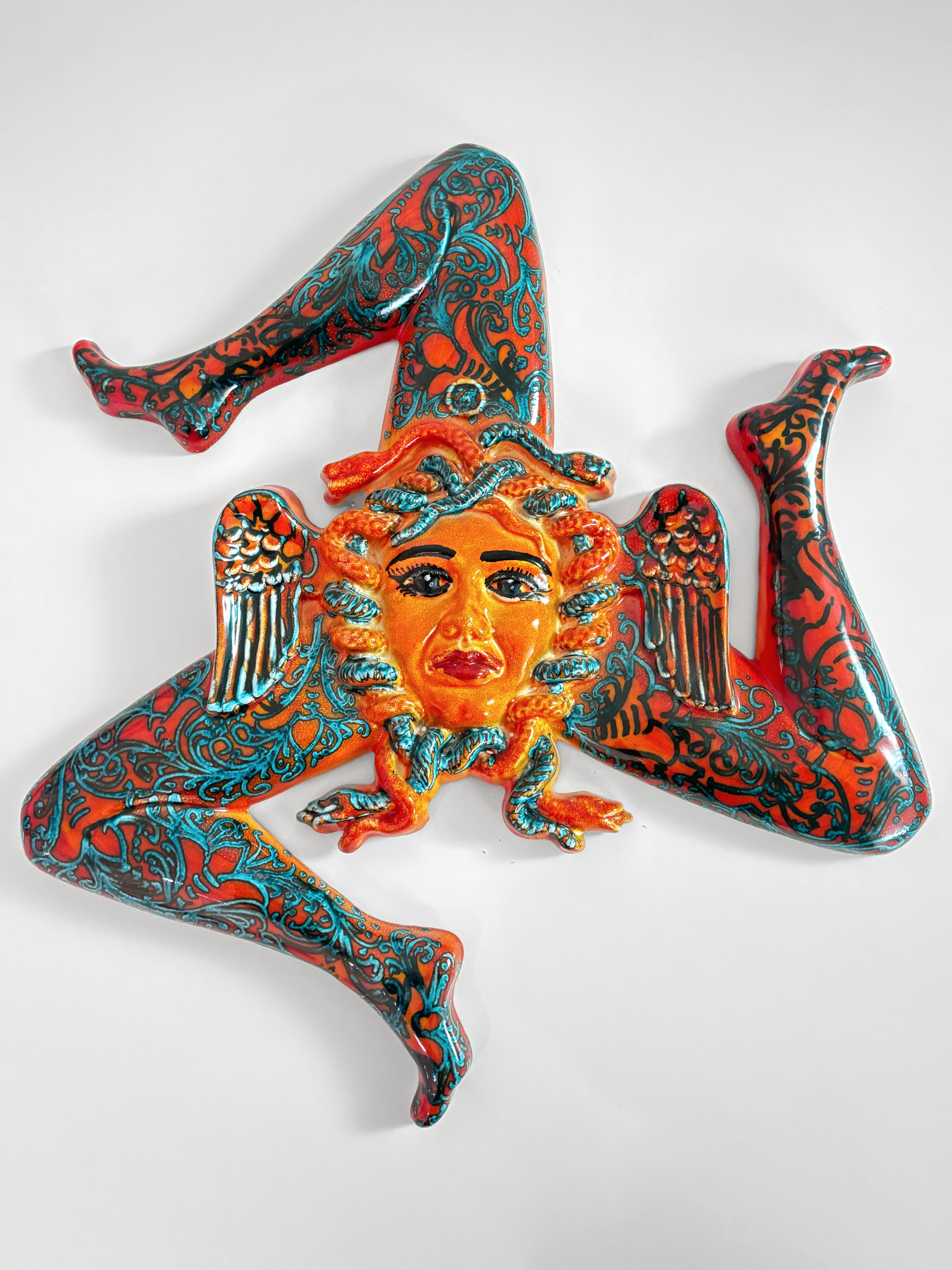 Trinacria  (Sicilian Decorative Symbol)