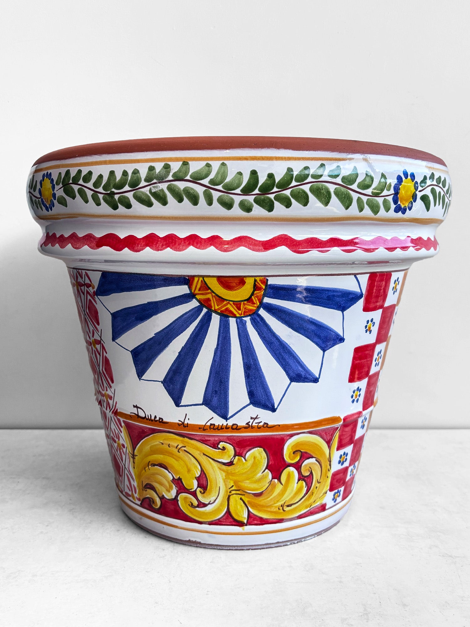 Ceramic Decorated Planter